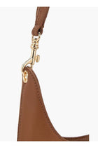 Solid Shoulder Bag With Strap Handle