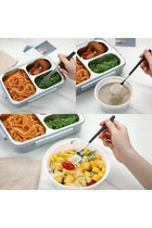 Travel cutlery set, 18/8 Stainless Steel 4pcs Portable Camp Reusable Flatware Silverware (Black)