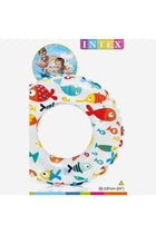 Fish Print Inflatable Swim Ring Float 51cm