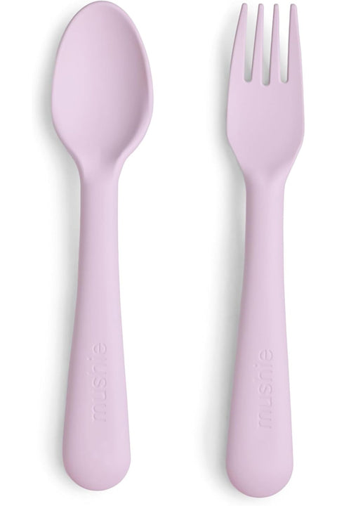 Fork and Spoon Set for Kids | Flatware Cutlery | Reusable | Dishwasher- and Microwave Safe