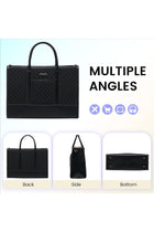 Laptop Bags for Women, 15.6 inch Waterproof Work Tote Bag with Clutch,