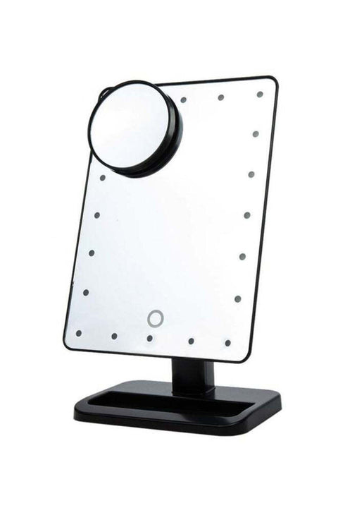 LED Touch Screen Vanity Makeup Mirror Multicolour