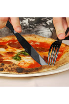 24PCS Stainless Steel Silverware Set, (Service for 6) Mirror Polished Flatware Set Cutlery Tableware Set