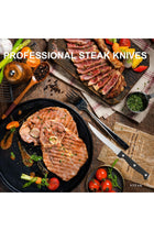 49-Piece Silverware Set with Organizer, Heavy Duty Stainless Steel Flatware for 8, Cutlery Utensil Sets with Steak Knives, Rust-proof, Mirror Polished, Dishwasher Safe