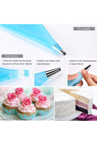 YCbingo 52-in-1 Cake Decorating Supplies Set with Turntable, Tips, Spatulas, Bags & Pen