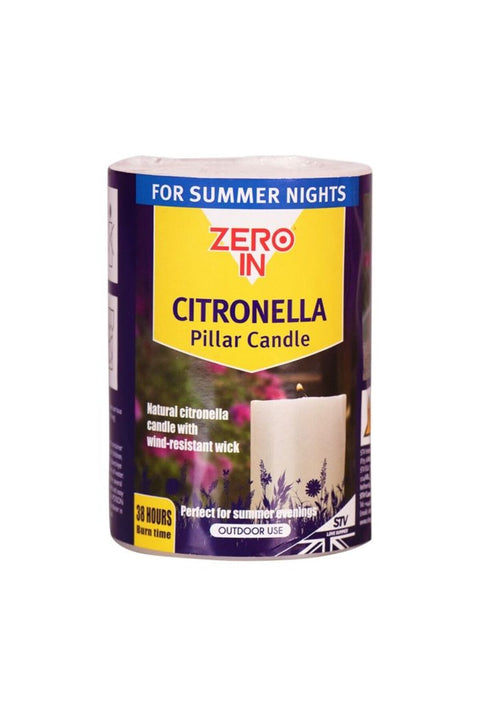 Citronella Pillar Candle