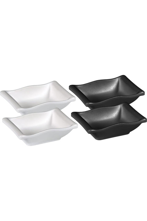 Melamine Flint 4Pc Set 8.5X5.5Cm