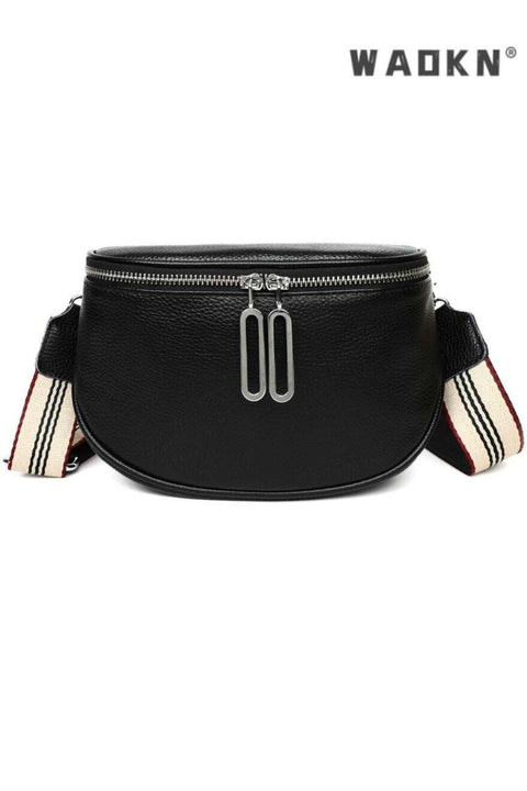 Women's Leather Shoulder Bag, Crossbody Bag, Waist Bag