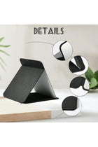 Folding Tabletop Mirror with PU Leather, 25.5 * 18CM Portable Travel Mirror, Folding Mirror with Stand, Desktop Vanity Mirror for Office Desk, Travel, Camping