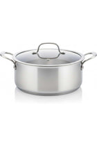 Tri Ply Stainless Steel 9 Pcs Cooking Set | Induction + All Hob Suitable | Pots and Pans Set