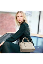 Genuine Leather Handbags for Women, Soft Hobo Satchel Shoulder Crossbody Bags Ladies Purses
