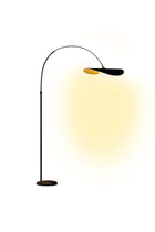 Floor Lamp for Living Room Fishing Lamp, Sofa, Bedroom, Study, 3-Color Light Adjustment, 180° Adjustable Lampshade, Foot Switch