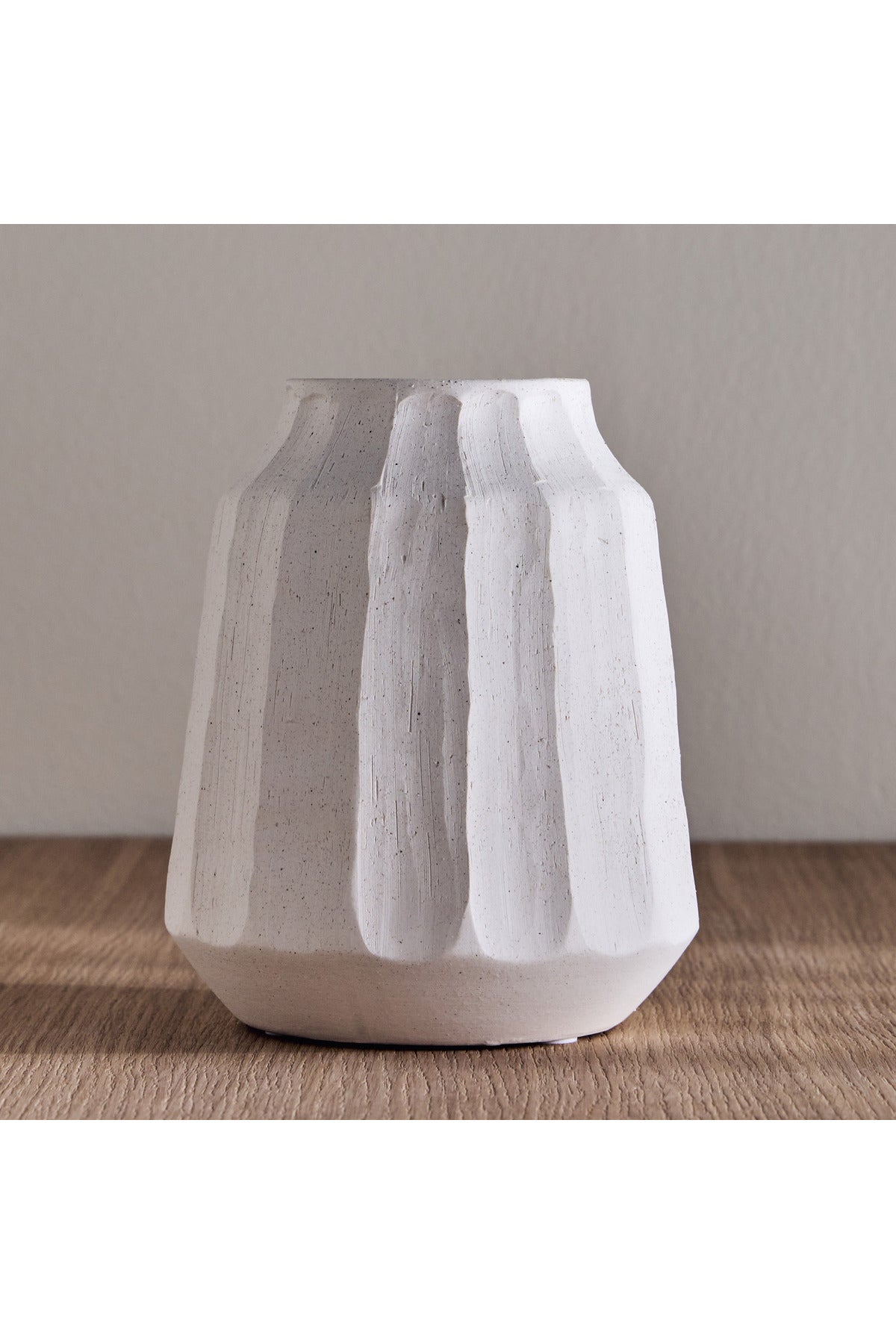 Qubba Stoneware Vase - 22 cm