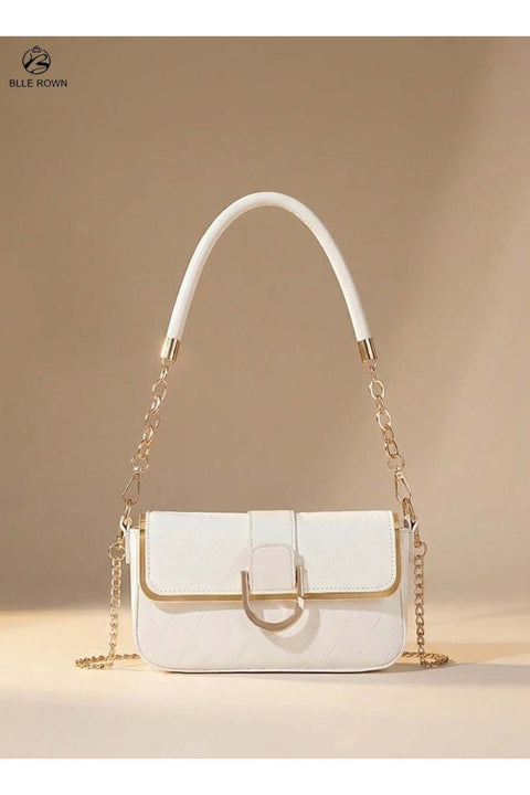 Bags for Ladies Women Handbag Luxury Crossbody Shoulder Tote with Elegant Chain Strap Stylish Ladies Bag for Shopping Travel and Work