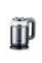 1.8L Borosilicate Glass Electric Kettle with Smart LED Indicator