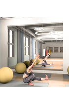 Home Gym Mirror, 145 x 60 cm, 3 Pieces, Frameless Large Full Body Wall Mirror, for Home Gym, Yoga Studio, Dance, Fitness