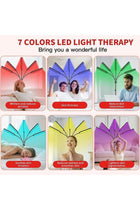 Red Light Therapy Floor Lamp for Face Body, 5 Heads Red Infrared Light Therapy Devices, 7 Colors Red Light Therapy Lamp