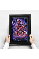 Alayra Framed A3 Avengers Endgame Gifts Printed Signed Photo Poster for Movie Fans - A3 Framed