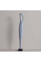 New In Metal Leaf Sculpture 37X8X36Cm