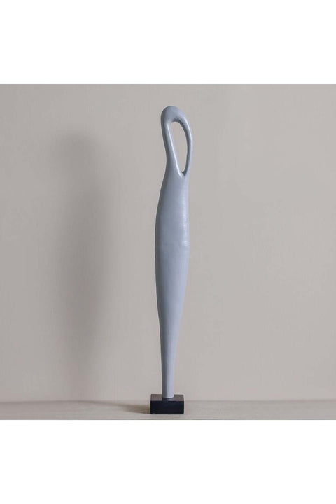 New In Metal Leaf Sculpture 37X8X36Cm