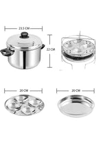 Stainless Steel Multi Pot Large(Induction Friendly)