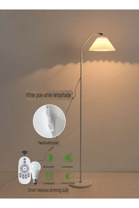 INS Style High-Grade Cream Atmosphere Lamp for Living Room and Bedroom with 12W Remote Control and Bulb