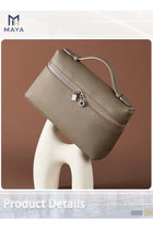 Fashionable Simple Women's Handbag Solid Color Crossbody Bag Leather Commuter Shoulder Bags East West Bags For Ladies