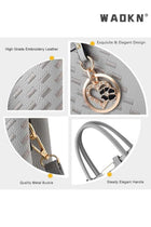 Trendy Women's Handbags & Crossbody Bags, Single-Shoulder Bucket Bags, Elegant Top-Handle Satchel Bags