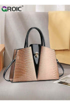 Luxury Crocodile Pattern Leather Shoulder Handbags,Crossbody Bags for Women,Vintage Bag for Women,Top Handle Purse and Handbags with Shoulder Strap