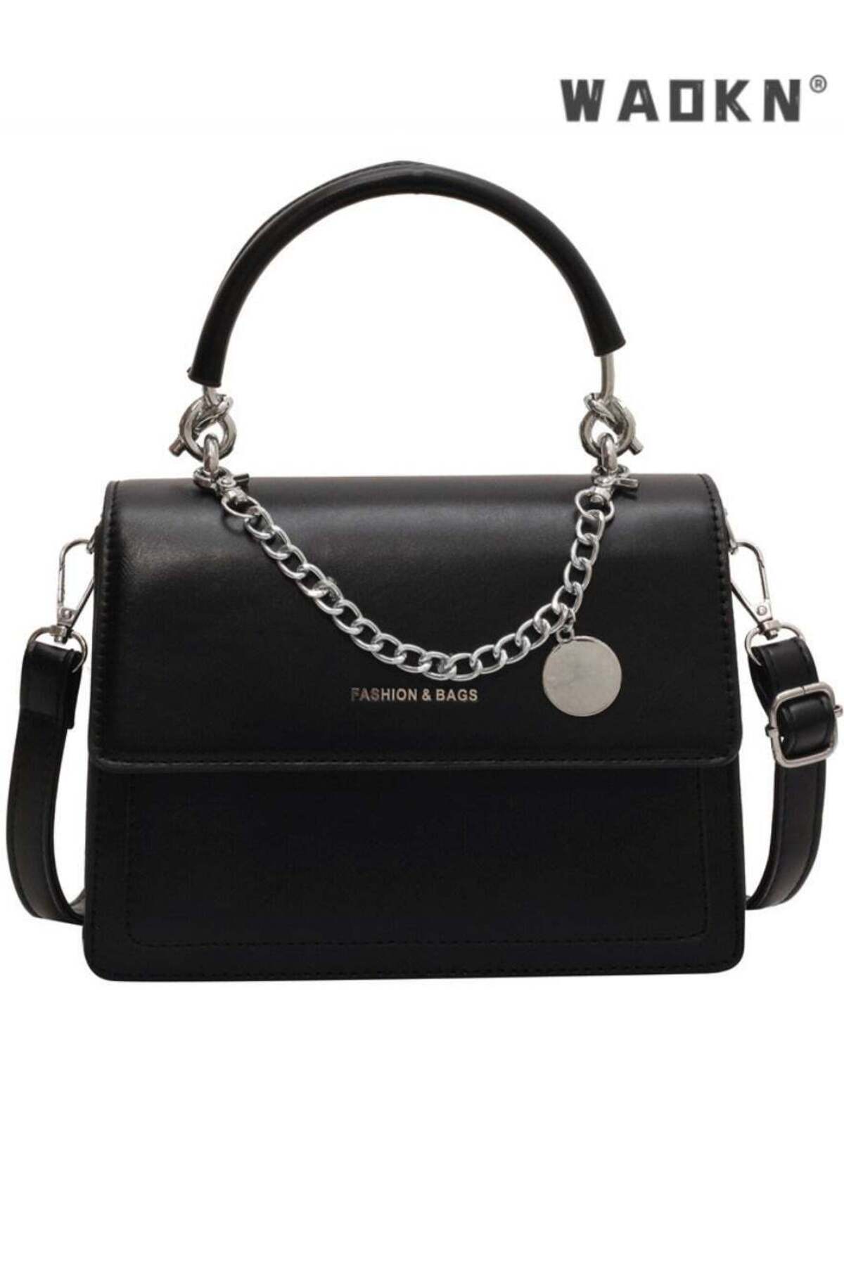 Women's Fashion Shoulder Bag, Leather Crossbody Bag for Women, Large Capacity, Black