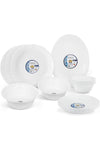12 Piece Opalware Dinner Set - Dishwasher Safe, Microwave Safe, BPA Free