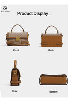 Women Handbag Luxury Ladies Bag Elegant Shoulder and Crossbody Purse with Golden Lock Stylish Bags for Ladies for Daily Use and Work