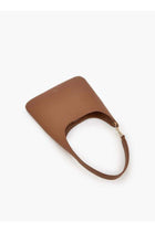Solid Shoulder Bag With Strap Handle