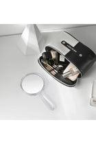 Double-Sided Magnifying Handheld Mirror (1X/3X), Handheld Mirrors with Handle for Makeup and Hairdressers, Small Magnifying Mirror Portable for Travel for Women