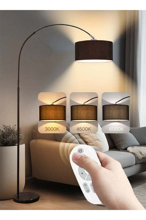 3-Color LED Floor Lamp, Nordic Simple Light, Modern Eye-protecting Vertical Standing