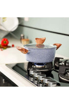 22cm Essential Casserole Non-Stick Aluminum Cookware with Granite Coating