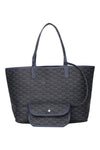 Printed Shopper Tote Grey