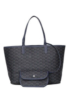 Printed Shopper Tote Grey