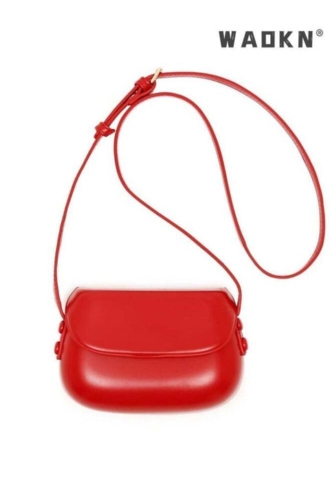 Candy Color Women Saddle Shoulder Bag Portable Female Clutch Purse Handbags Crossbody Bag Fashion Ladies Small Messenger Bags Saddle Purse for Women Female Girl