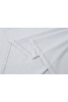 Hotel Collection Flat Sheet 200T Cotton Polyester Percale 2 Pieces King Size White