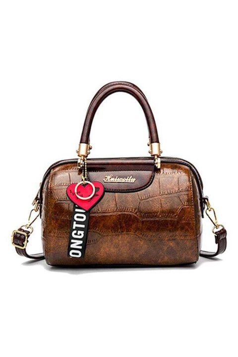 Stylish Shoulder Bag Brown