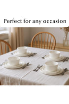- Dinnerware Sets for 8/24-Piece Modern Stoneware Dish Set/Tableware – Dishwasher and Microwave Safe – Luxe Collection