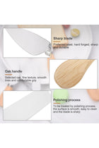 Round Cheese Board with 4 Stainless Steel Knives, Hidden Cutlery Drawer, Bamboo Wood Charcuterie Board