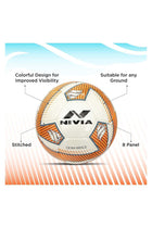 DOM02 Brace PU Football | Size 5 | Machine Stitched | 32 Panel | Hobby Playing Ball | Soccer Ball