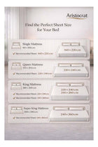 3‑Piece Striped Microfiber Flat Bed Sheet Set, Queen/King, 220x240cm, Gold