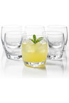 Classic Tumbler Glass Set of 6, Perfect for Cocktails, Whiskey, and Everyday Drinks