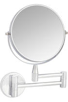 Wall-Mounted Vanity Mirror - 1X/5X Magnification, Chrome