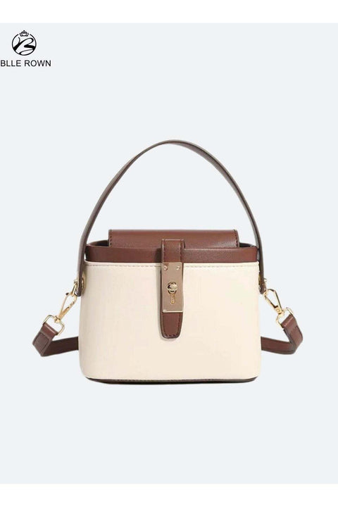 Women Handbag Elegant Bags for Ladies Compact Shoulder and Tote with Golden Buckle Crossboody ladies bag for Work Daily Use Commute