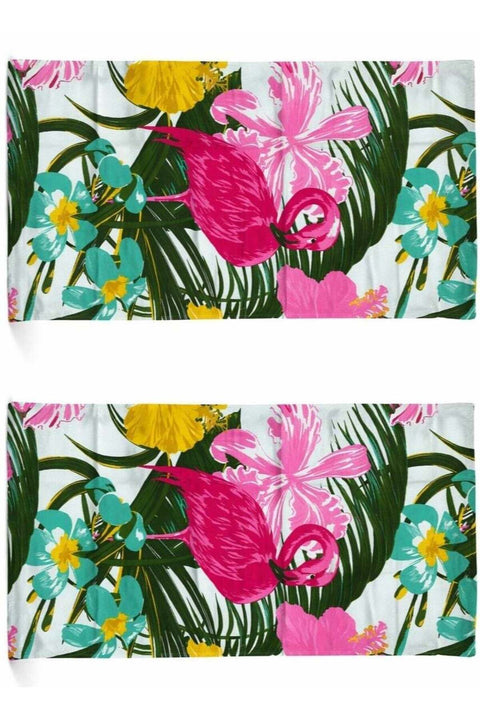Bliss Casa Printed Beach Towels (71x147 cm) - Extra Large Cotton Summer Pool Highly Absorbent & Soft Towel