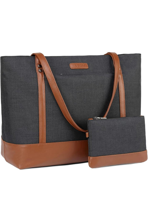 Laptop Tote Bag for Women, Large 15.6inch Computer Teacher Bag Purse Briefcase for Travel, Work